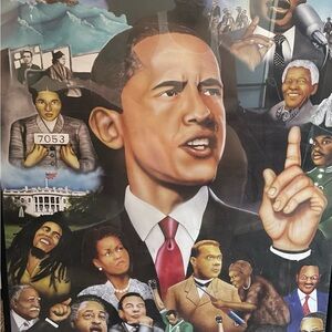 Black Heavyweights.  Great addition to any home.  36x24.